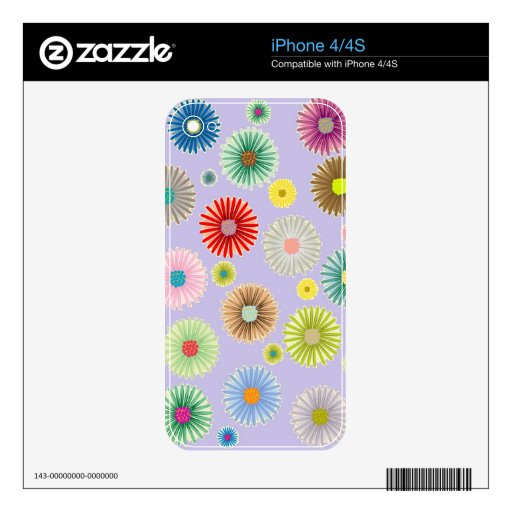 iPhone Daisy Case Skins For The iPhone 4S