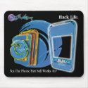 iPhone ELectric Blue I mousepads