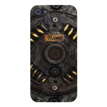 Iphone industrial de la máquina de Steampunk 5 eng iPhone 5 Carcasa