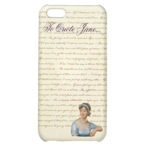 iPhone Jane Austen To Quote Jane case iPhone 5C Cases