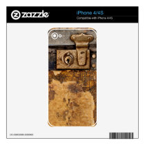iphone key and lock abstract skins decals for the iphone 4