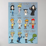iPhone vs. Android vs. BlackBerry posters
