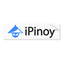 iPinoy bumper stickers