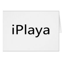 iPlaya Greeting Card