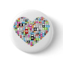 ipod heart buttons by jackieXTC ipod heart buttons