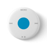 iPod(r) Click Wheel Pinback Button