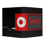ipod red binder
