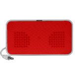 iPod Speaker Red Background