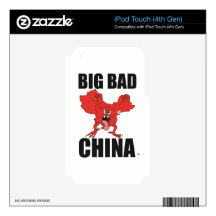 iPod Touch (4th gen) China Monster skin Skins For iPod Touch 4G