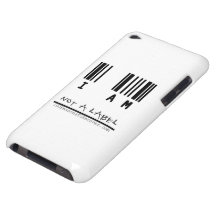 iPod Touch Case - Not a Label