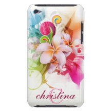 iPod touch Hawaiian Flower Splash iPod Touch Case