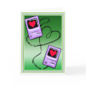 "iPod Twosome" Valentine Card