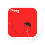 iPong Sticker