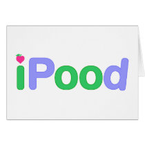 iPood (pastel colors) cards