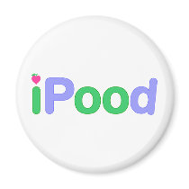 iPood (pastel colors) magnets