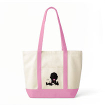 ipoop - eat love pray tote bags