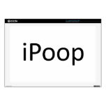 iPoop Laptop Skin