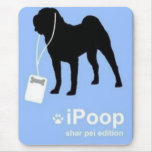 ipoop-shar pei edition mousepad