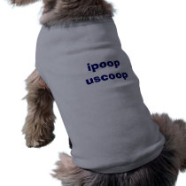 ipoop uscoop doggie t shirt