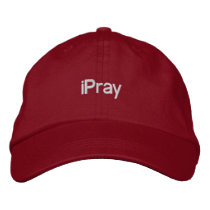 iPray Hat embroidered hats