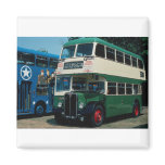 Ipswich Corp.'s ""Regent"" double-decker at Southa Fridge Magnet