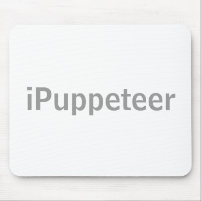 iPuppeteer Mouse Mat by stewart1973