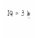 IQ = 3 W (shoe size) t-shirts by sayingsentral IQ = 3 W (shoe size) t-shirts