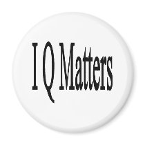 IQ Matters magnets by CelebrationZazzle IQ Matters magnets