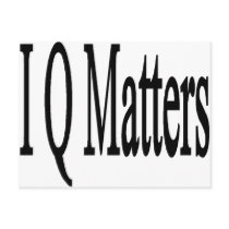 IQ Matters postcards