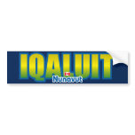 Iqaluit Bumper Bumper Stickers