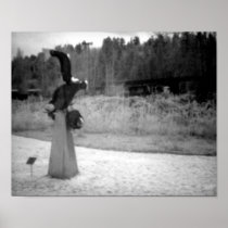 IR Statue 2 Print