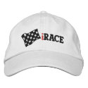 iRACE embroidered hats by EmbroideredGifts4You iRACE embroidered hats