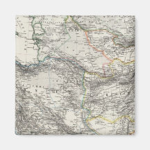 Iran Afghanistan Pakistan Fridge Magnet