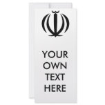 Iran Coat of Arms rack cards