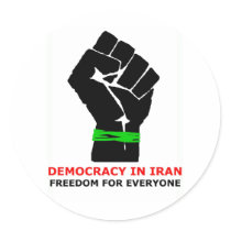 IRAN domocracy stickers by greeniran IRAN domocracy stickers