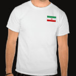 Iran Flag Map Basic T-Shirt