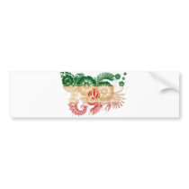 Iran Flag Bumper Sticker