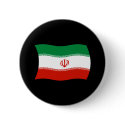 Iran Flag Button by livingflags Iran Flag Button