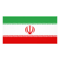 Iran flag photo cards