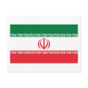 Iran Flag Postcard
