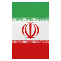 Iran flag stationery