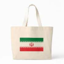 Iran Flag Tote Bag