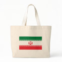 Iran Flag Tote Bag