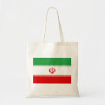 Iran Flag Tote Bags