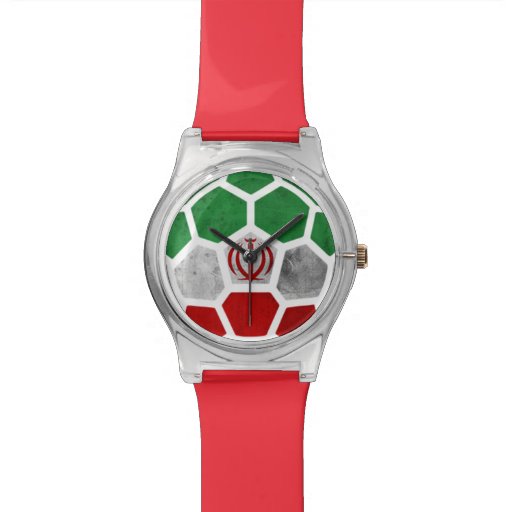 Iran Red Designer Watch