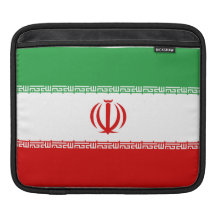 Iranian Flag iPad Sleeve