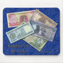 Iraq Banknotes Mousepad