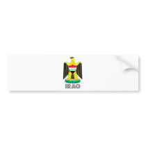 Iraq Coat of Arms Bumper Stickers