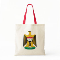 Iraq Coat of Arms detail Canvas Bags