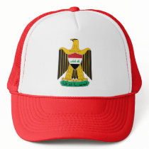Iraq Coat of Arms detail Trucker Hat